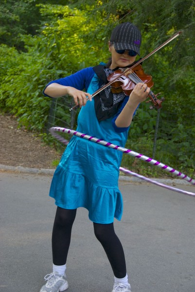 Central Park violinist