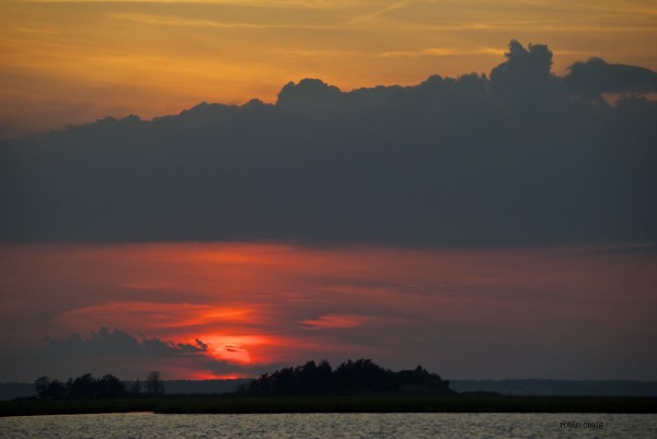 Sunset in the Chesapeake Bay