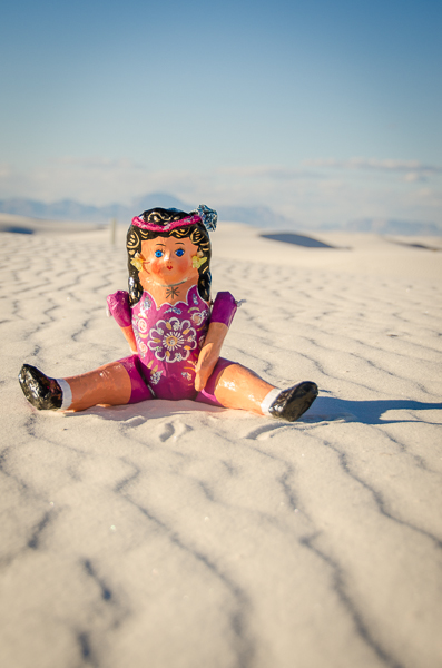 puta doll in white sands, new mexico