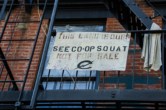 C-Squat in the Lower East Side of Manhattan