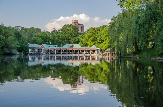 boat house in central park