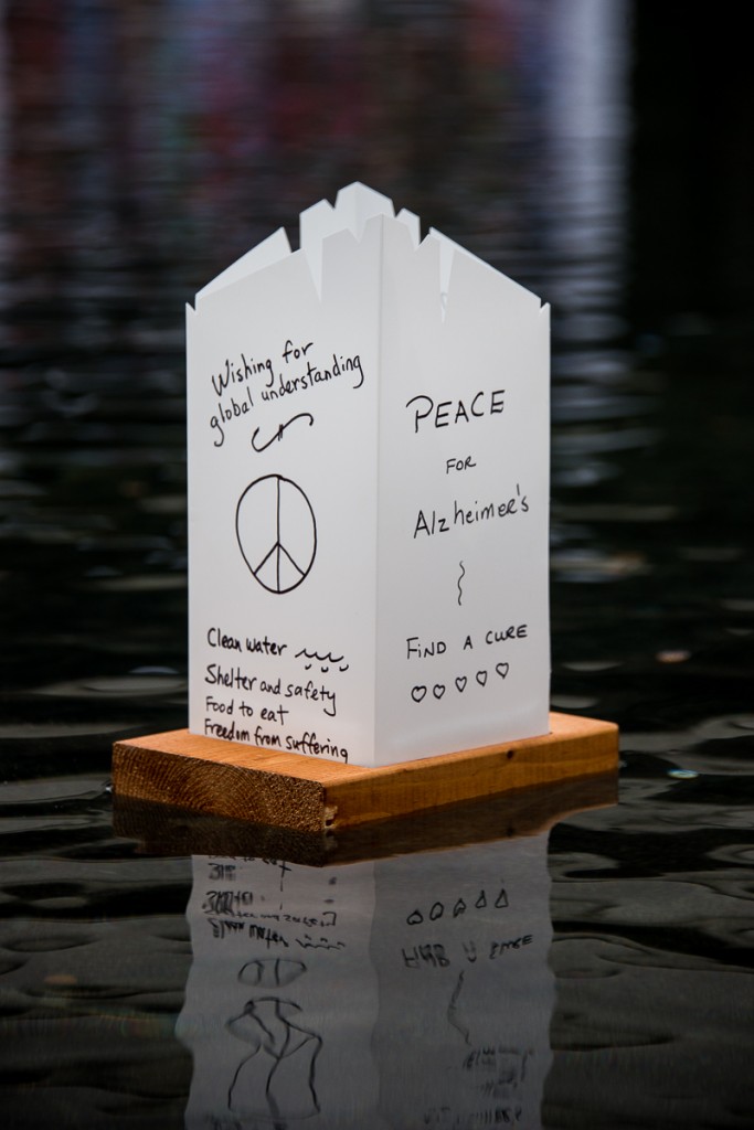 Shinnyo Lantern Floating for Peace, NYC