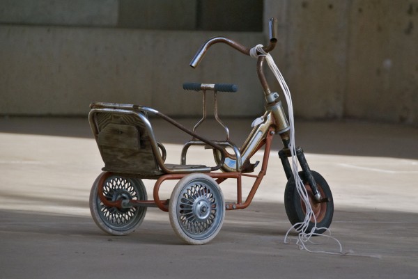 tricycle at Arcosanti